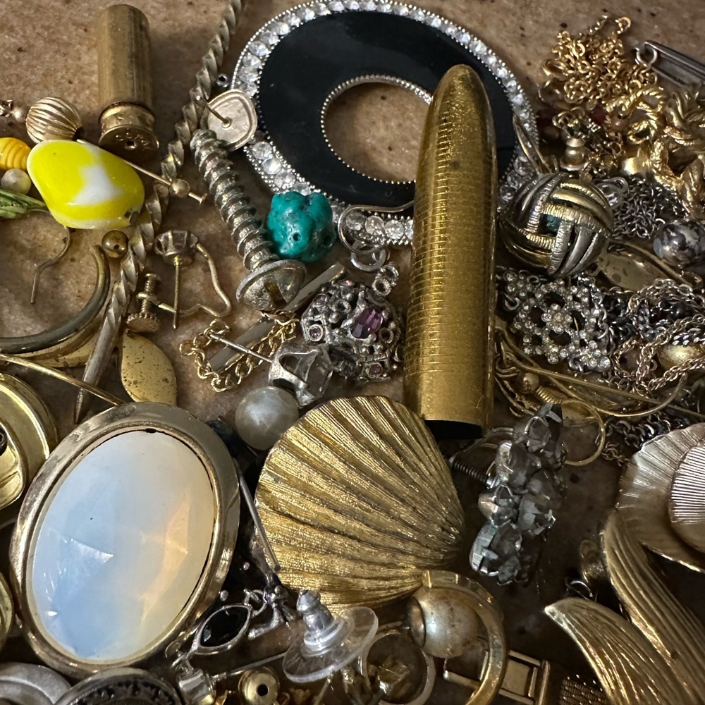 Vintage Gold and Silver Jewelry Collection